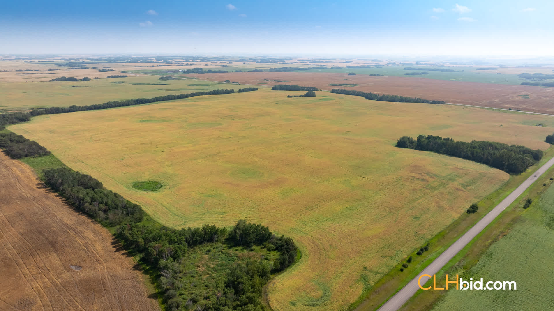 View from above of Oldham Acres