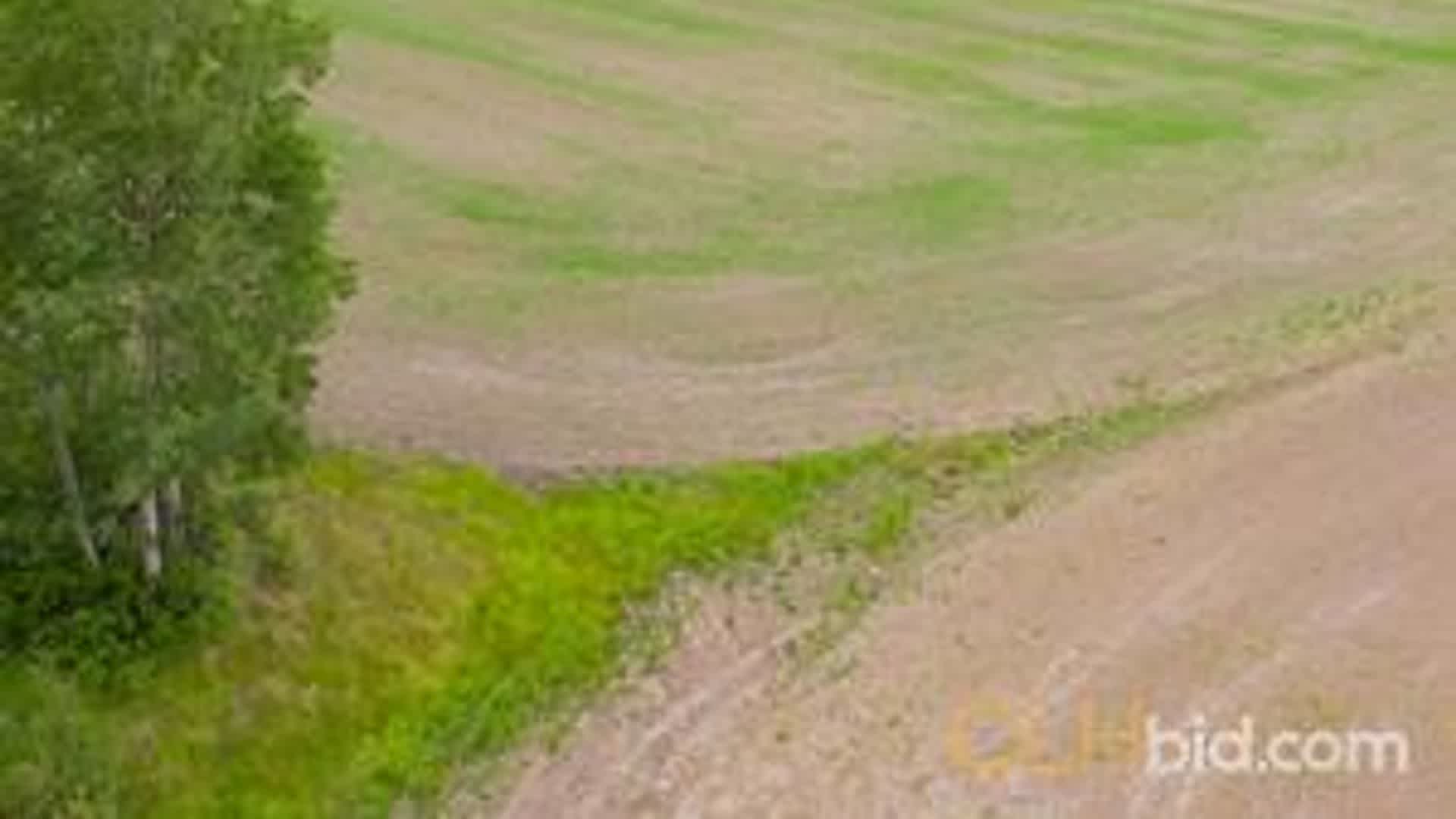 View from above of Alces Creek Highland