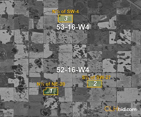 Map of Happy Acres