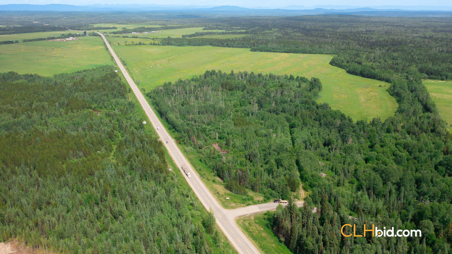 View from above of King George