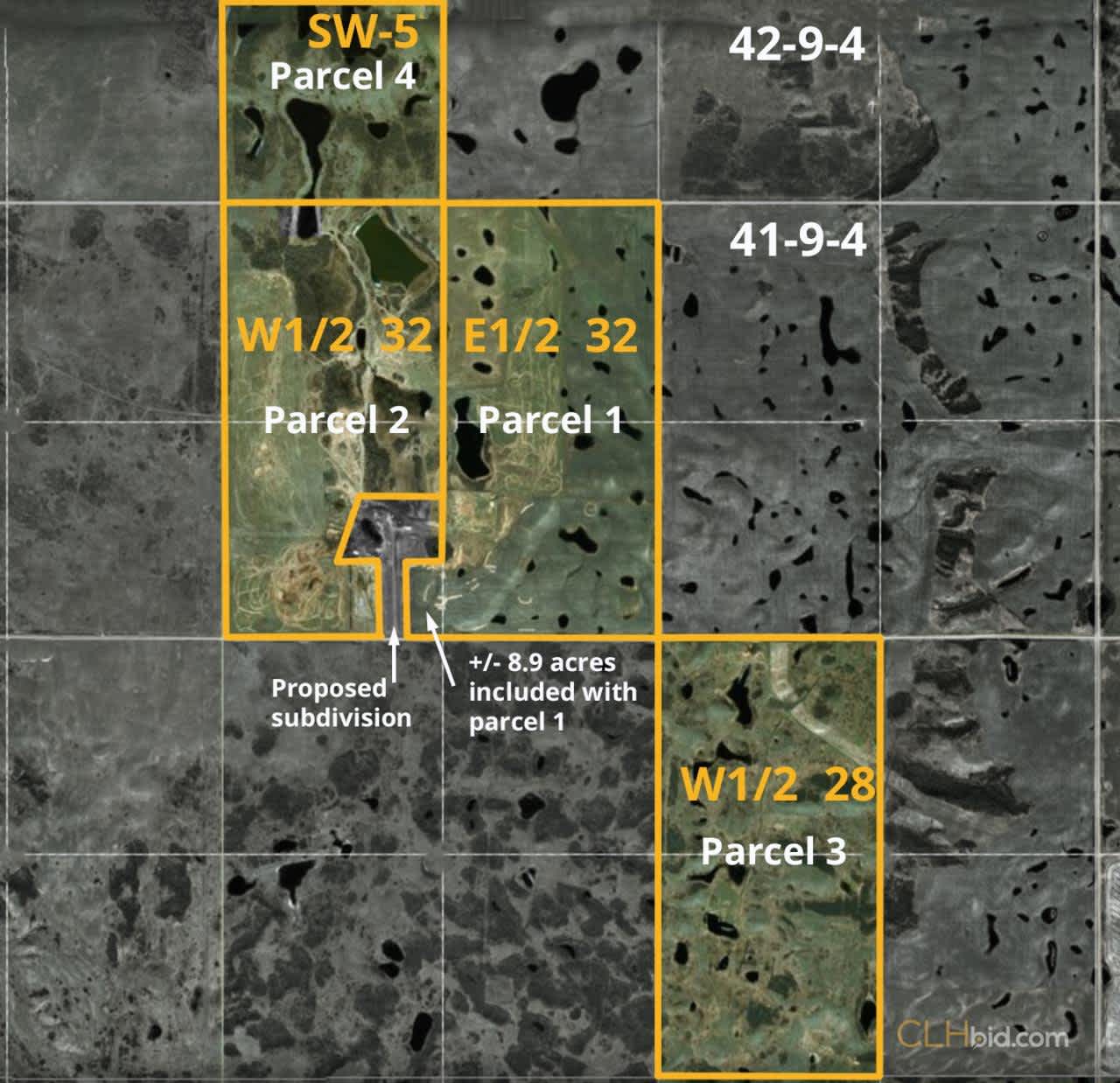 Map of Lazy A 