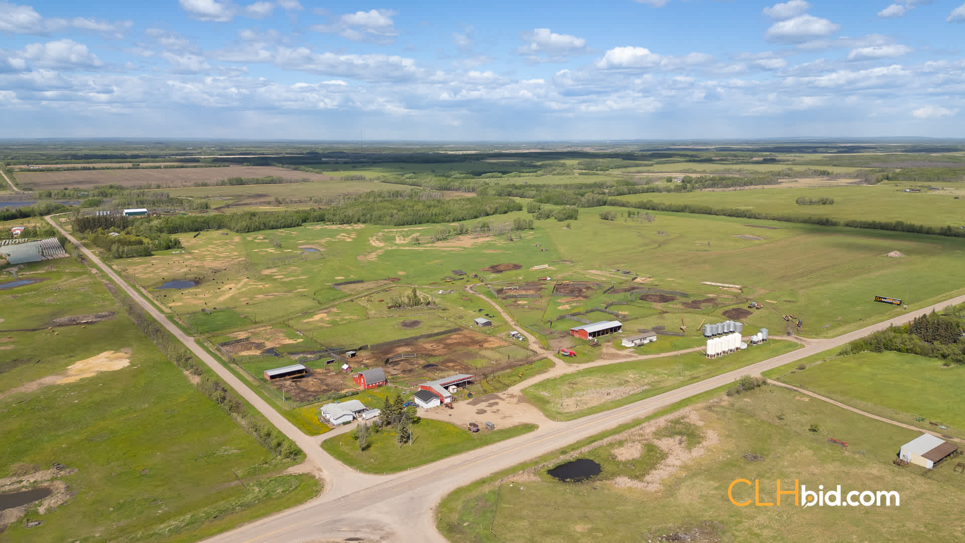 View from above of Turn Key Ranch