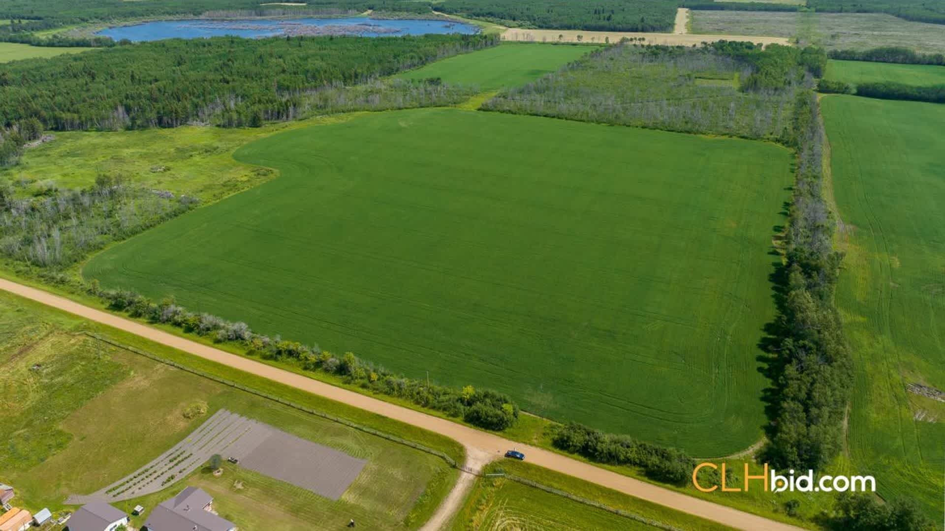 View from above of Smoky Lake Original