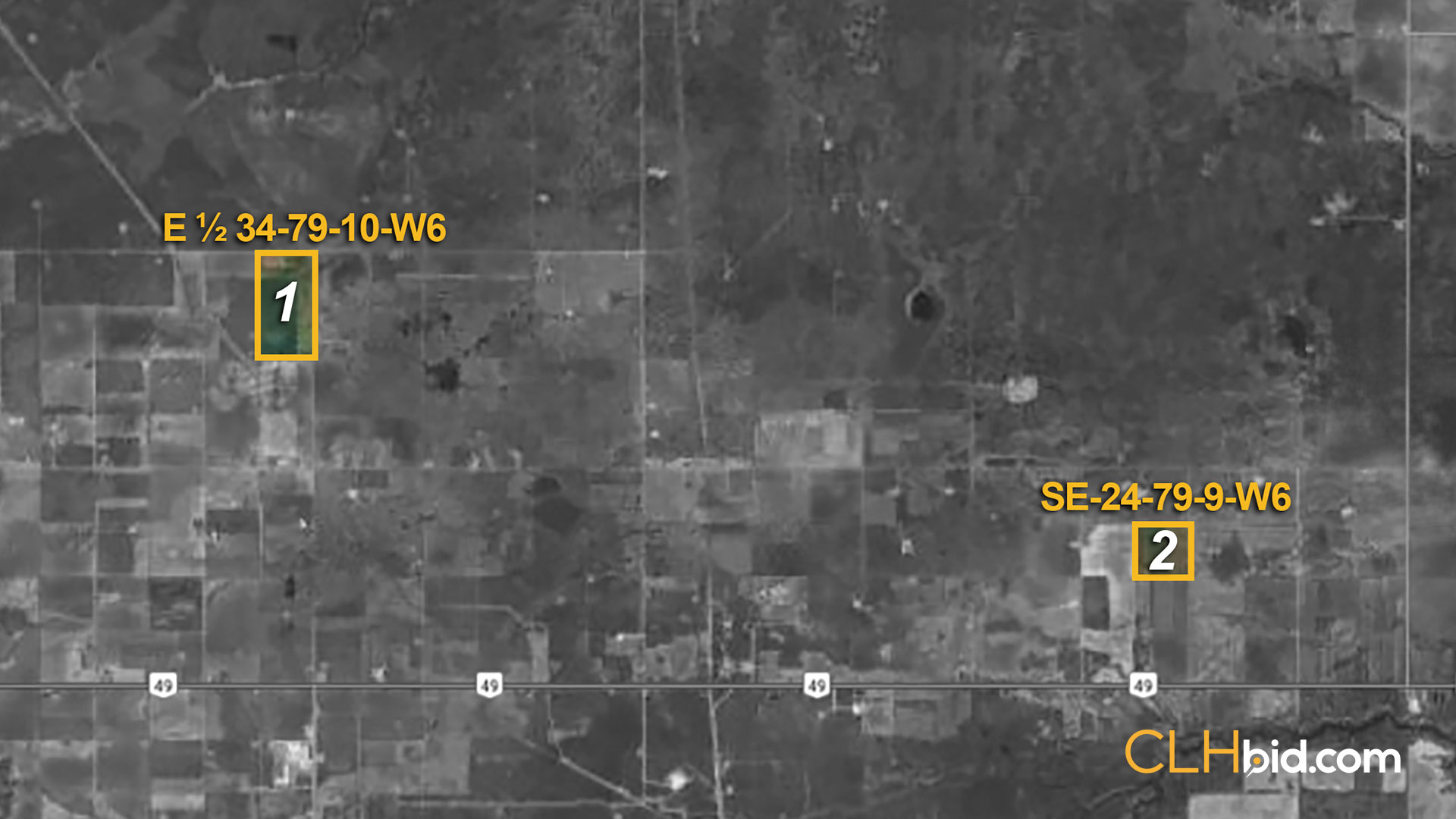 View from above of Moonshine Hideaway