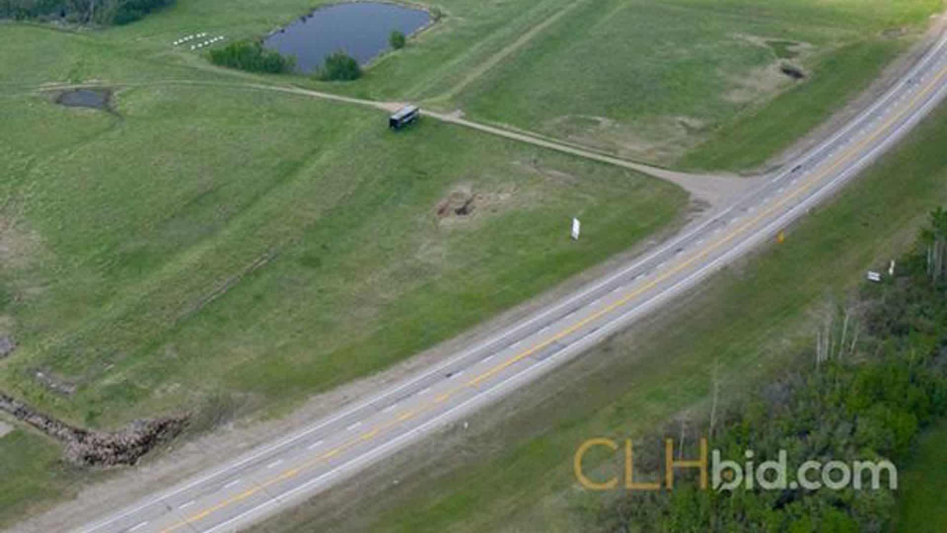 View from above of Bronco Creek High