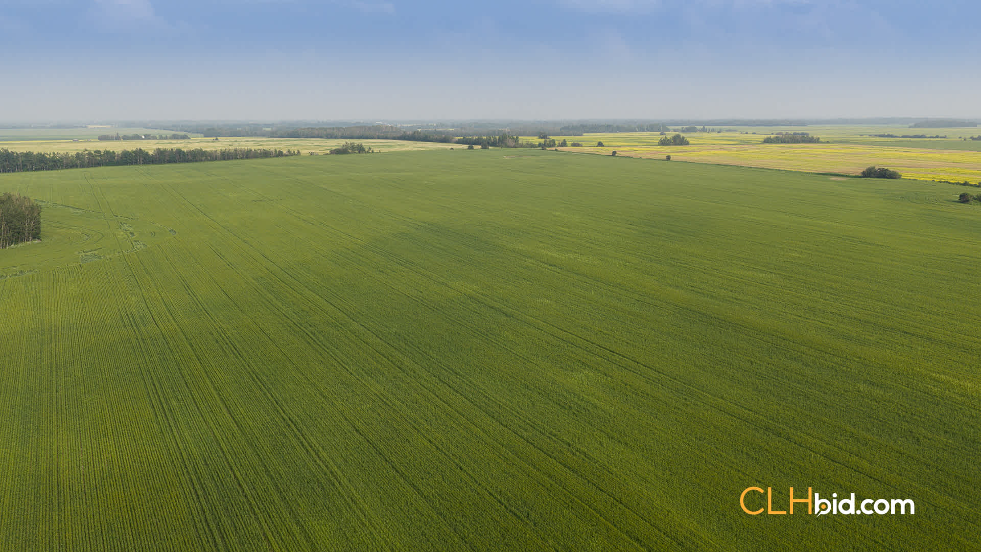 View from above of Thorsby Heavy Hitter