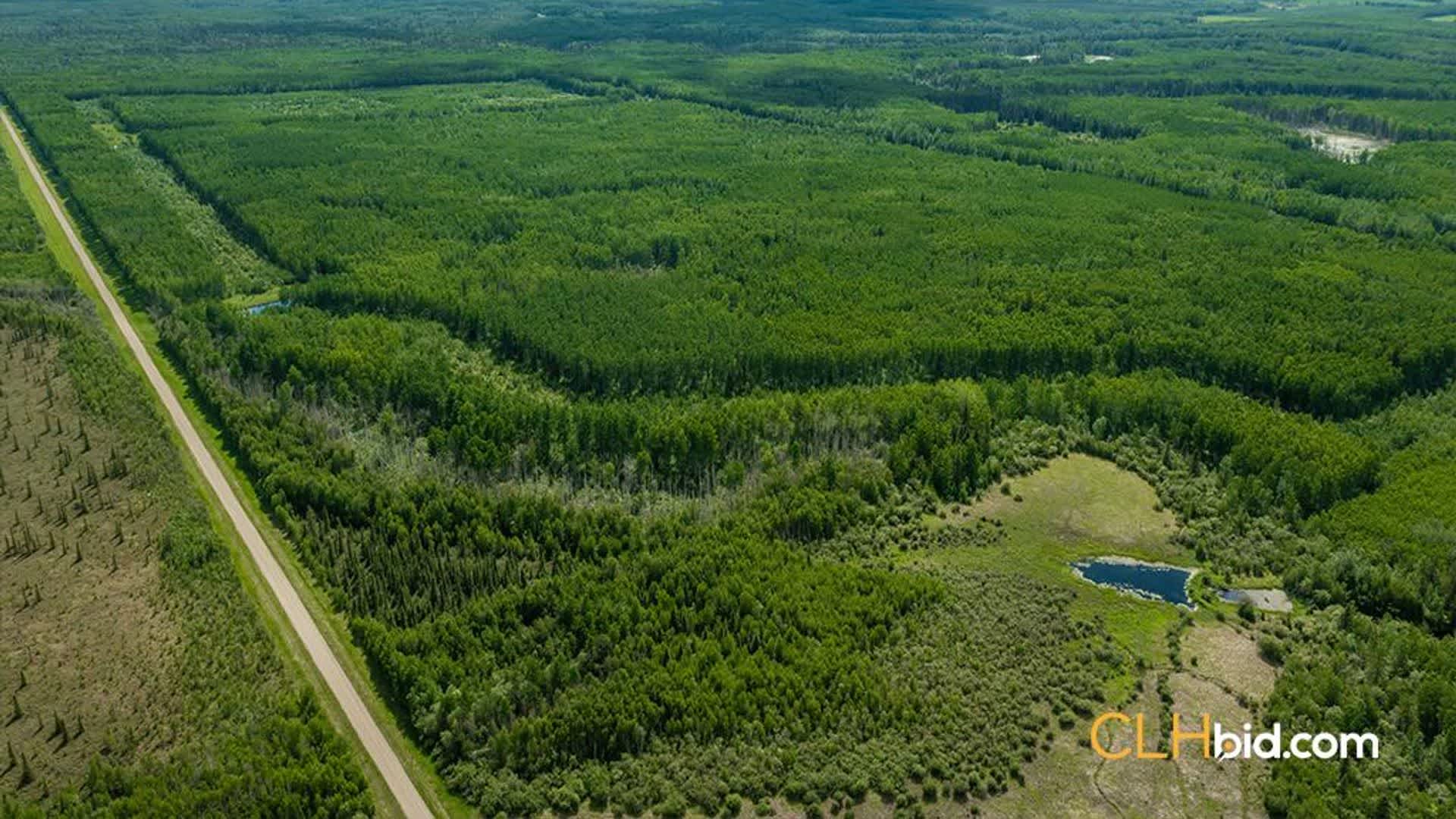 View from above of Crown Royal Reserve