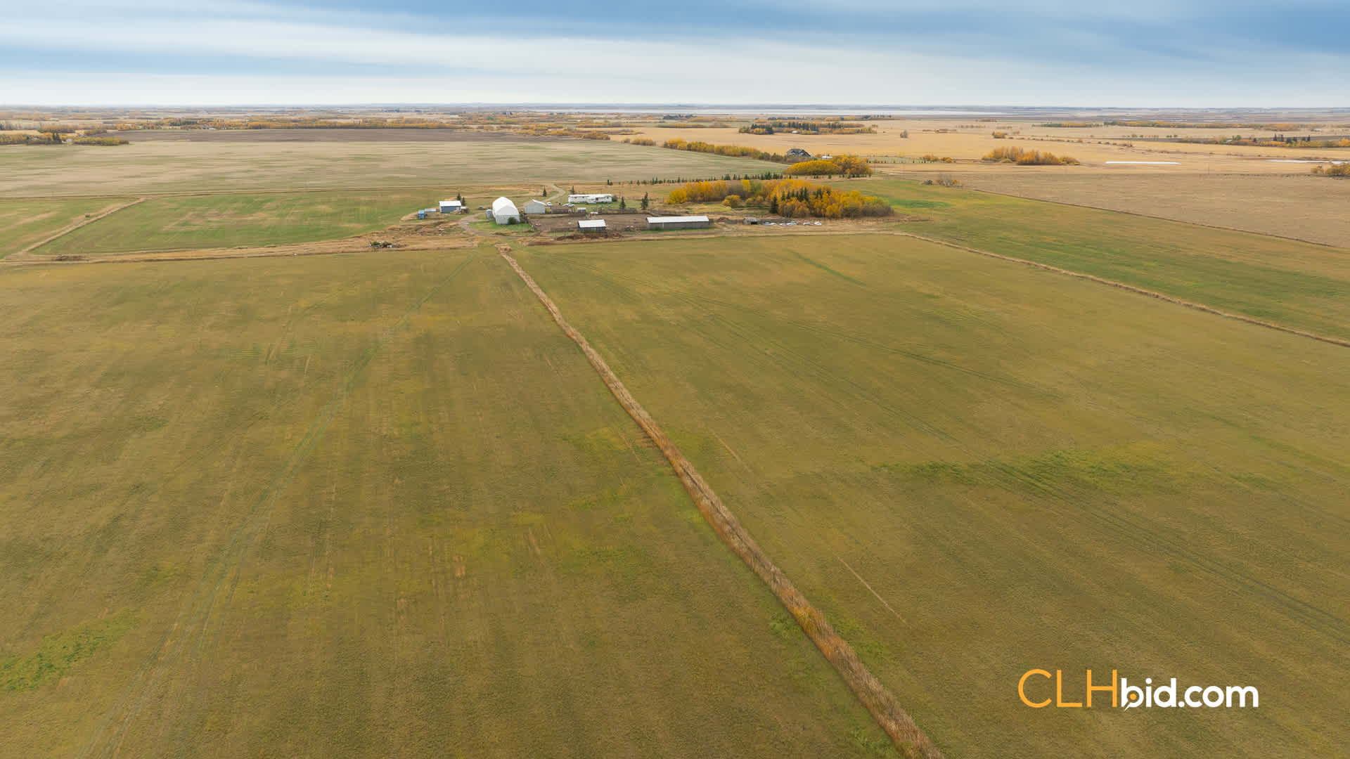 View from above of Camrose Homer