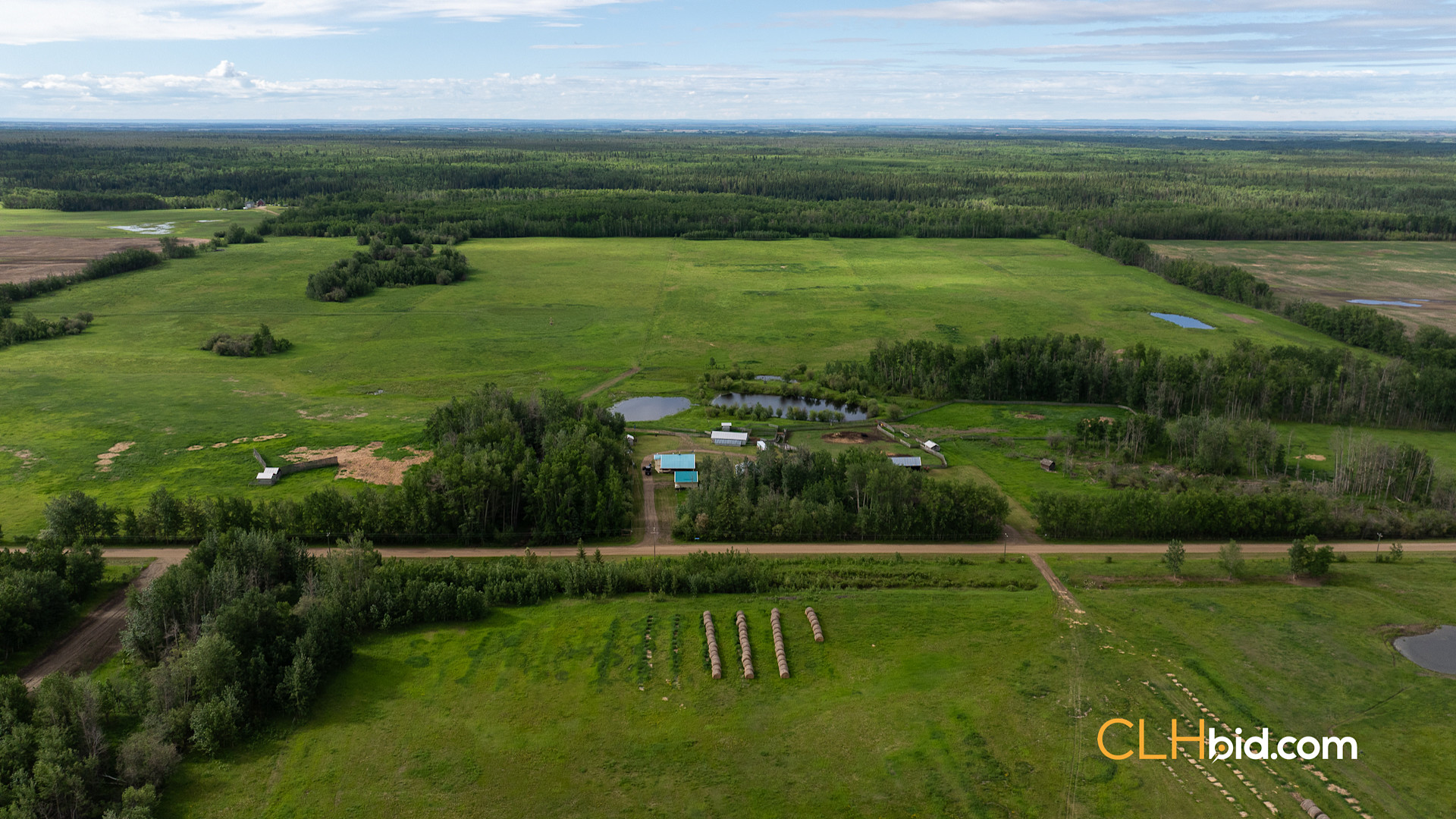 View from above of The Cattle Crossing