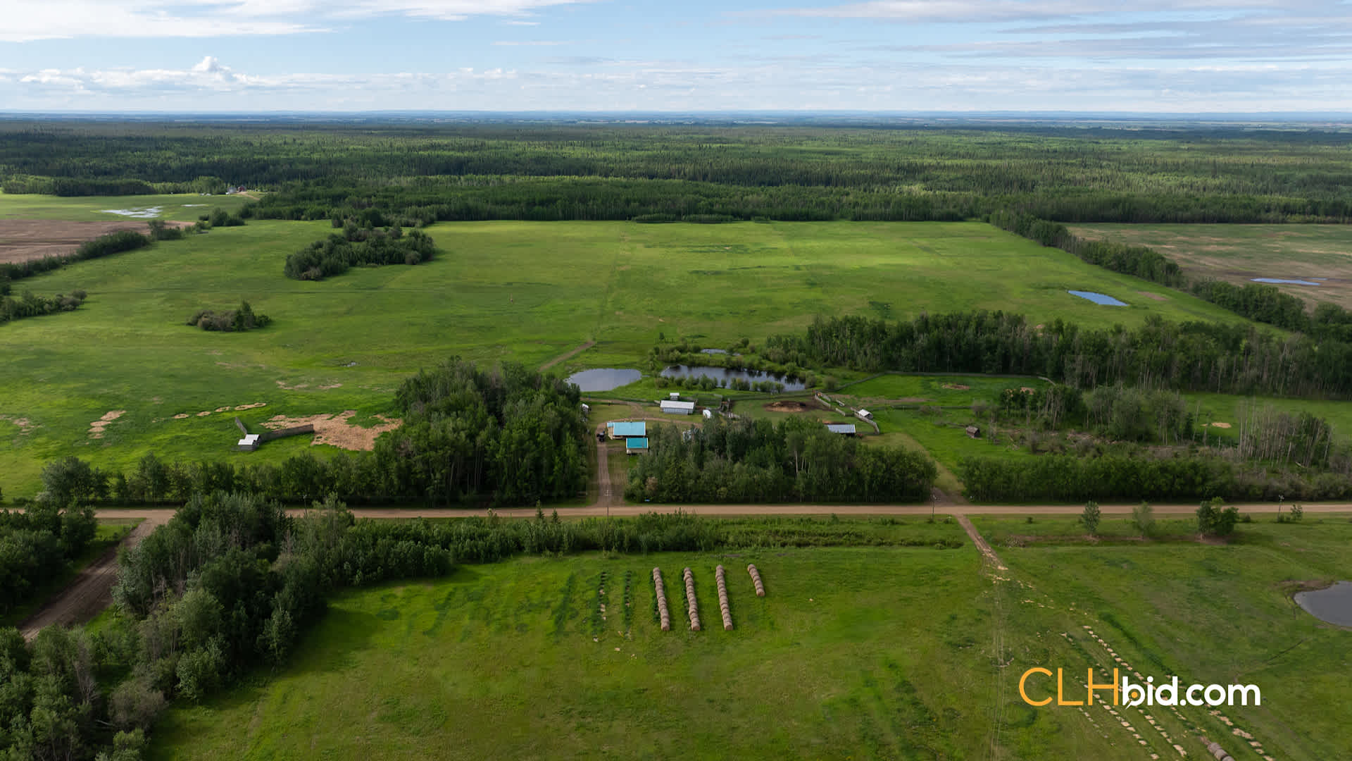 View from above of The Cattle Crossing