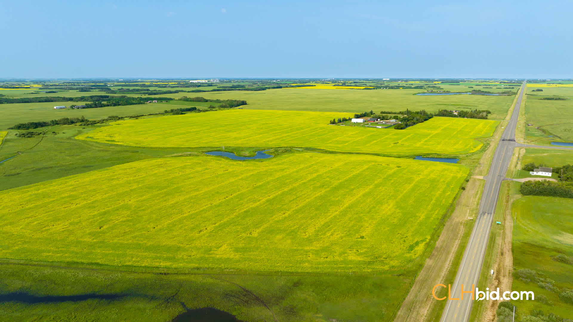 View from above of Camrose Double