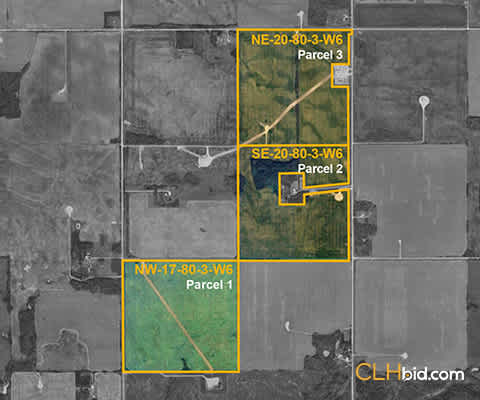 Map of Dunvegan Fields