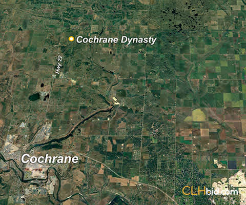 Map of Cochrane Dynasty