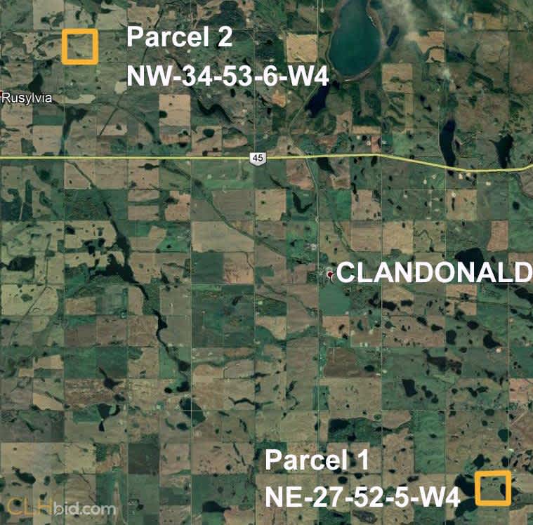 Map of Clandonald