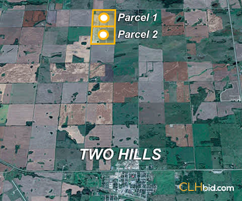 Map of Two Hills Double-Up