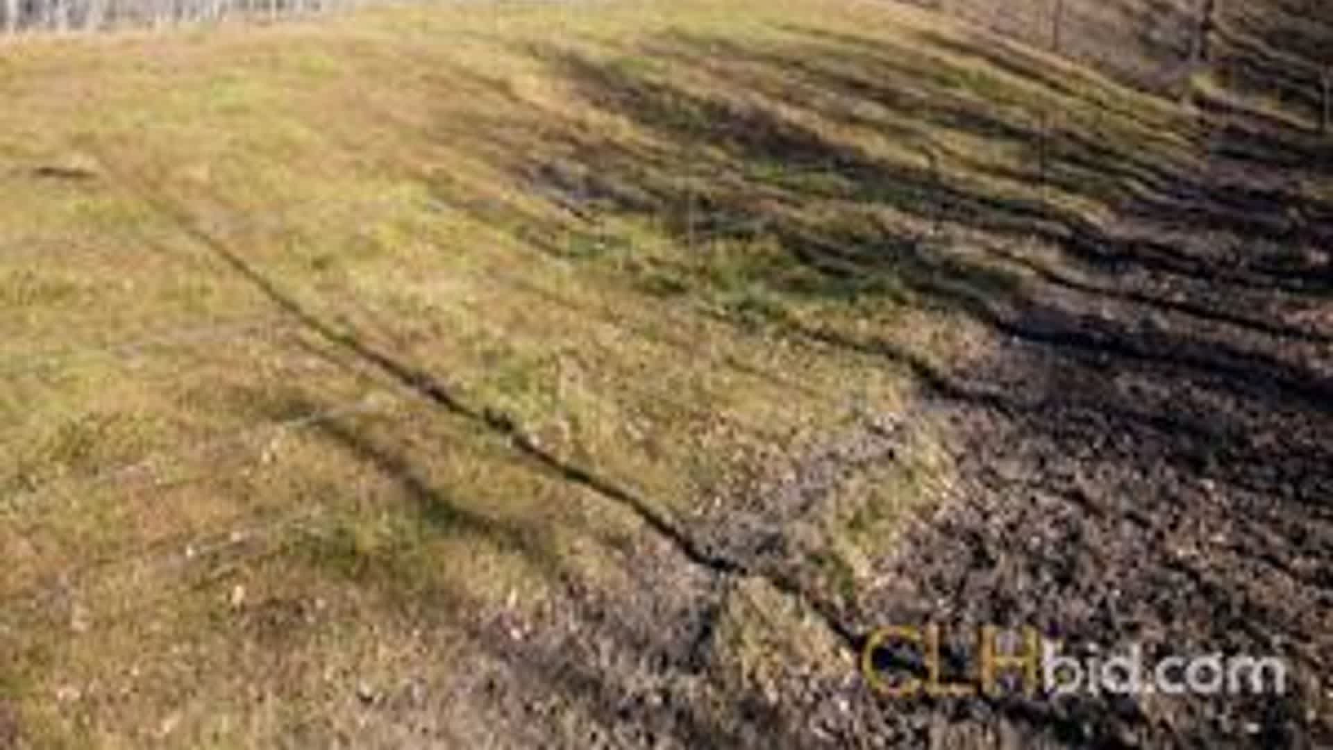 View from above of Pembina Ridge