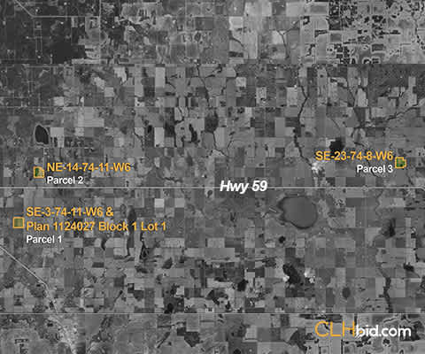Map of Triple Off Hwy 59