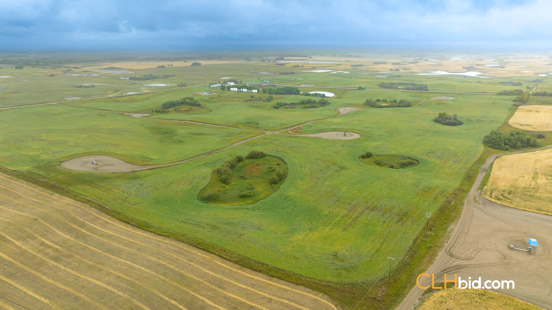 View from above of Chauvin All Stars