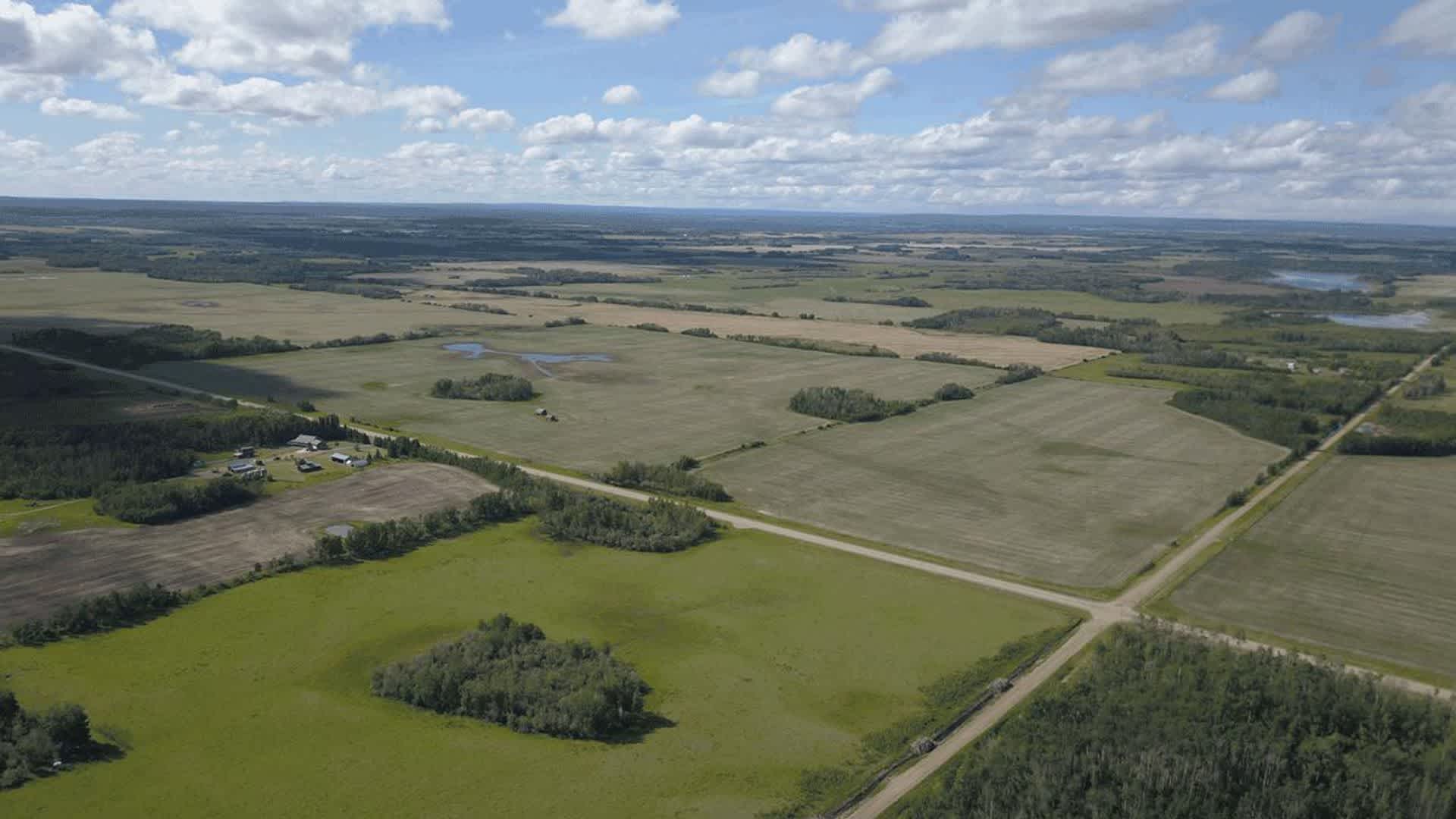 View from above of Lueken Ranch