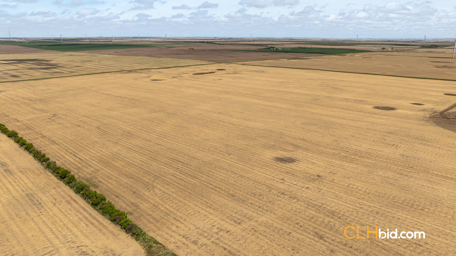 View from above of 640 @ Bow Island