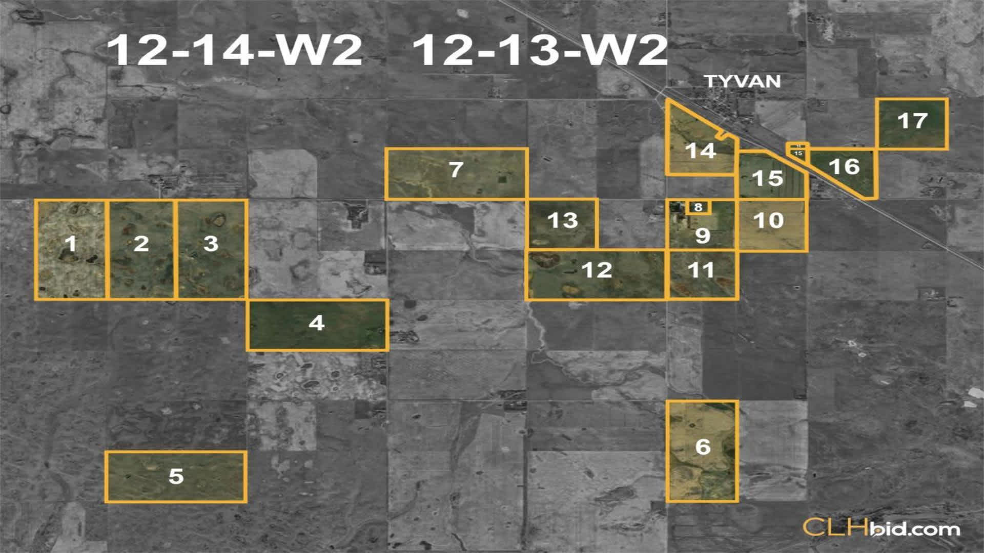 Map of Tyvan 24 Pack