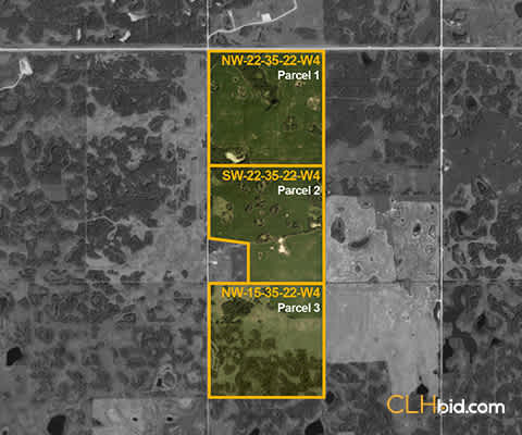 Map of Red Deer Real