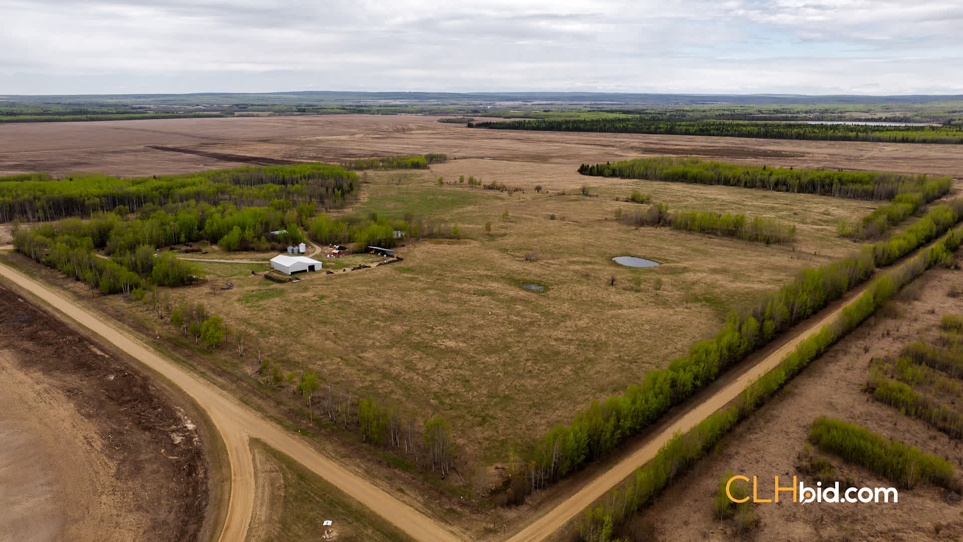 View from above of Deer Hill Homer