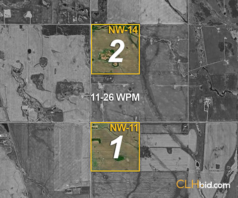 Map of Virden Legacy