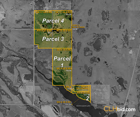 Map of Assiniboine Rancher