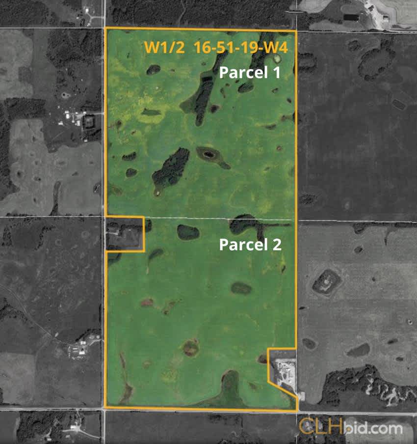 Map of Tofield Prime