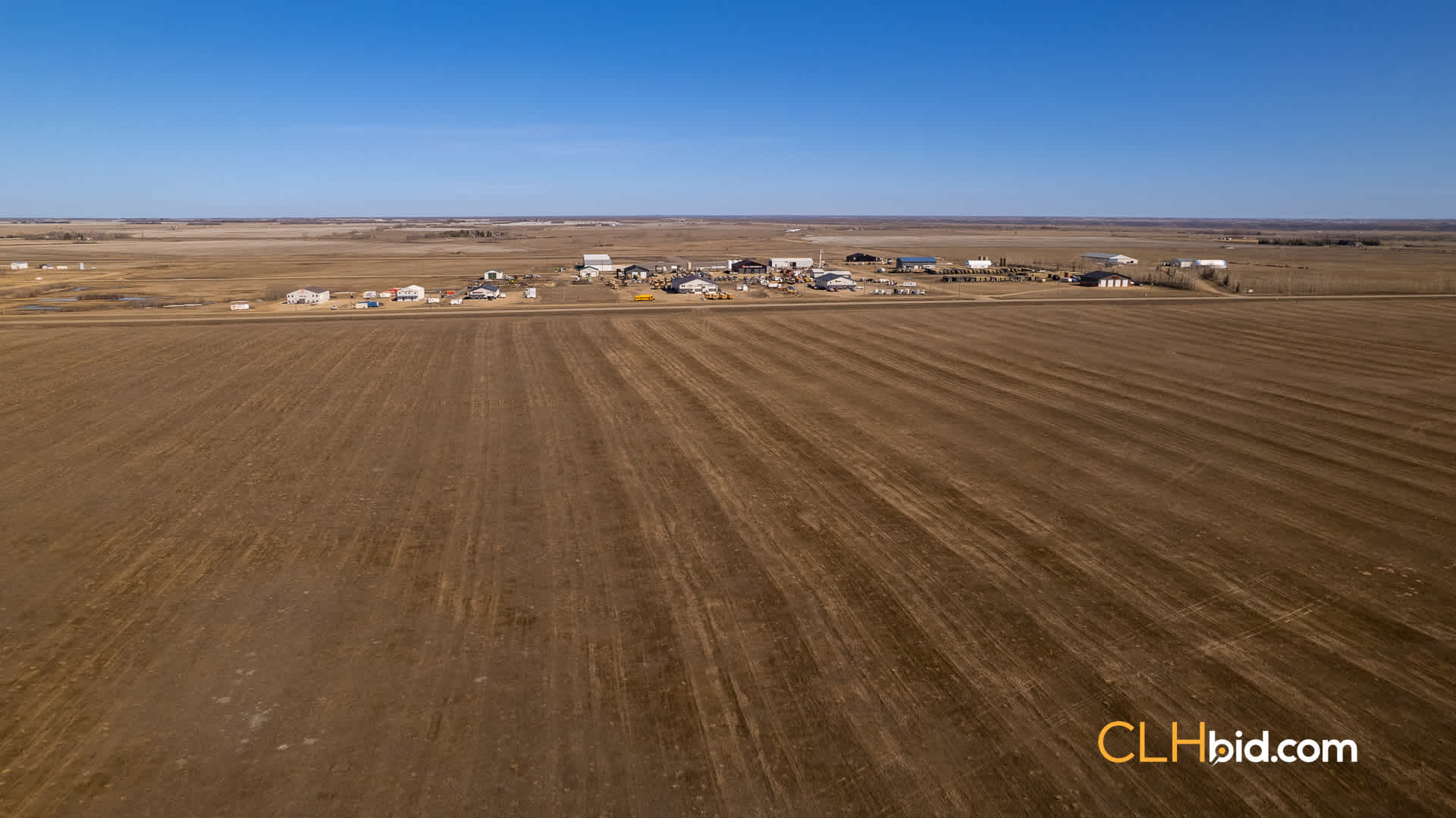 View from above of Manitoba Jackpot