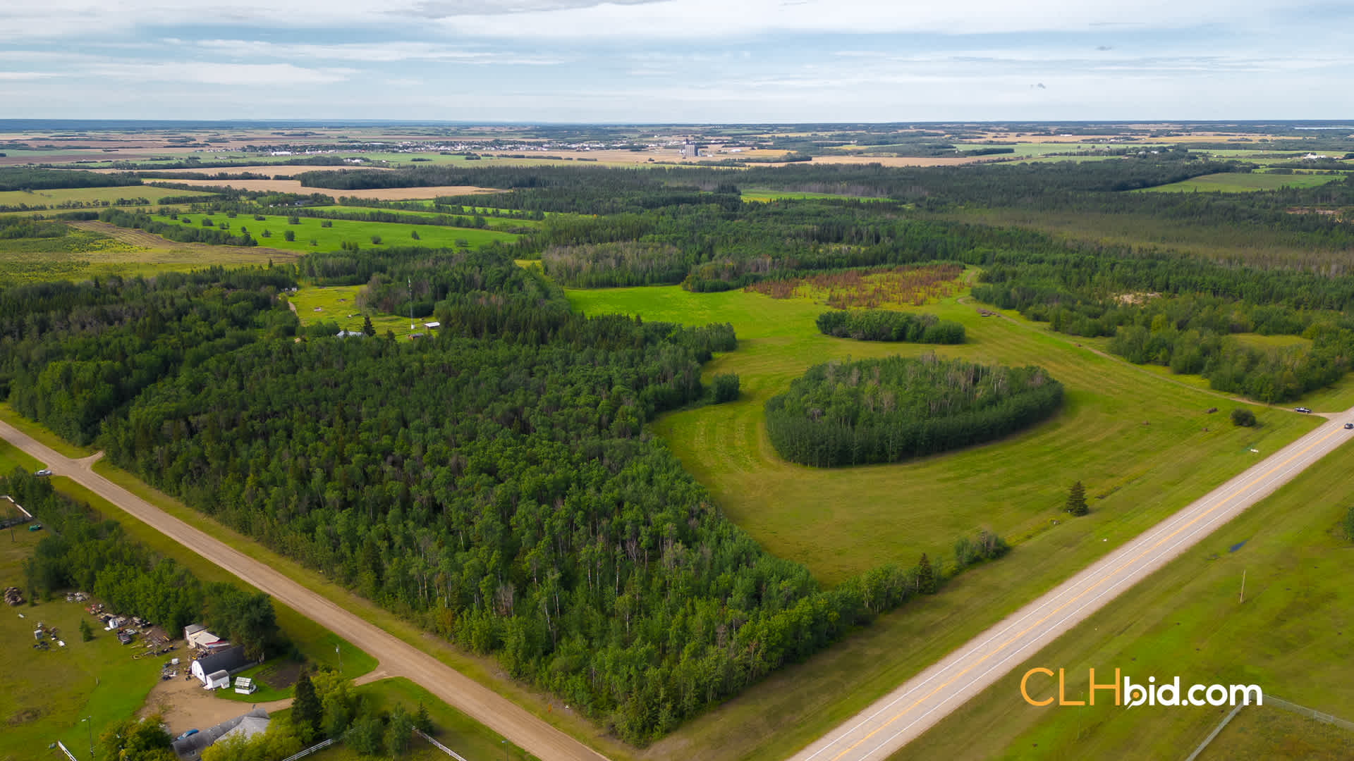 View from above of Peace River Pursuit