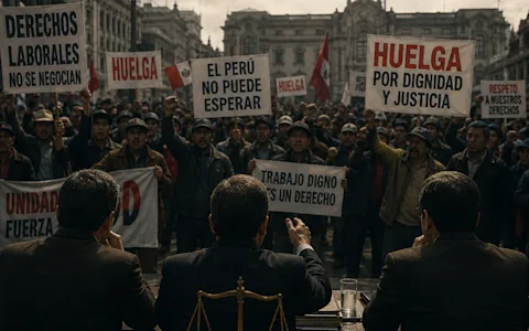 Portada del artículo Restricciones al derecho a la huelga en el Perú: análisis normativo y constitucional