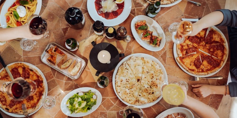 Santa Lucia Speiseangebot