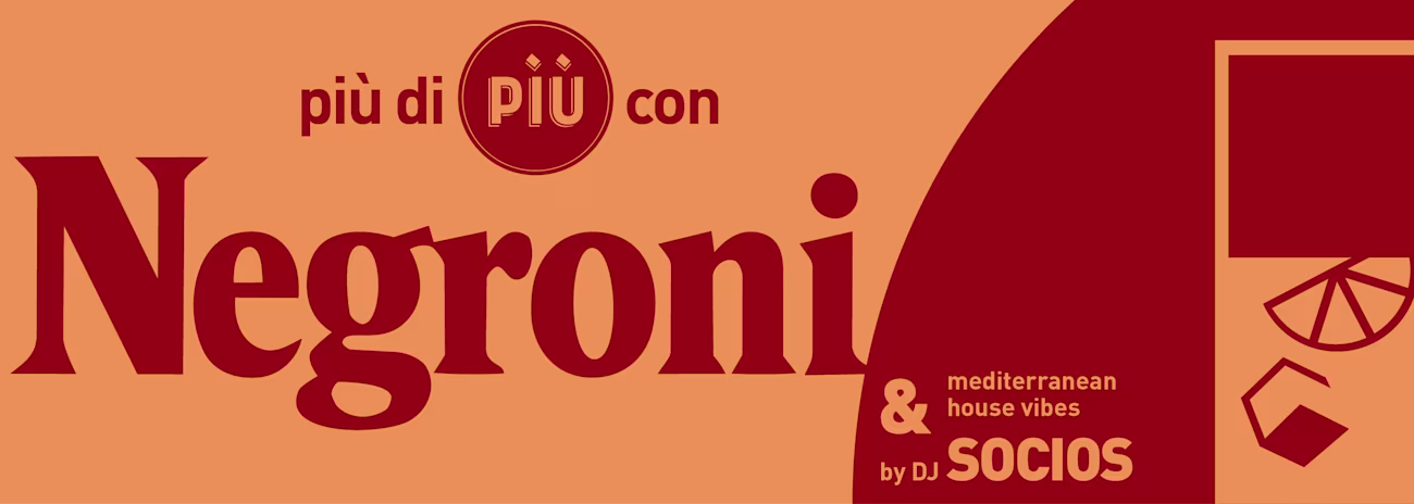 più di più - Negroni 1400x500