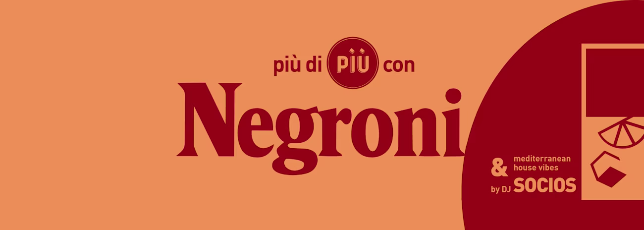 più di più - Negroni 1400x500