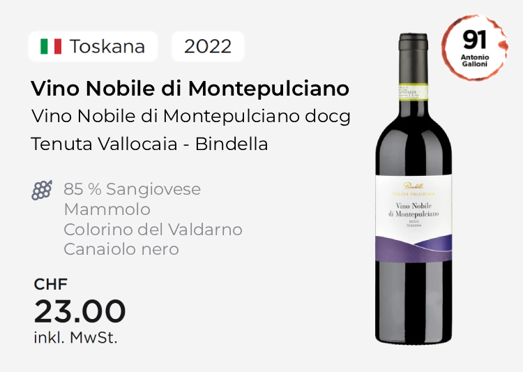 Vino Nobile di Montepulciano s