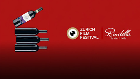 Film ab. Mit Bindella. ZFF Banner