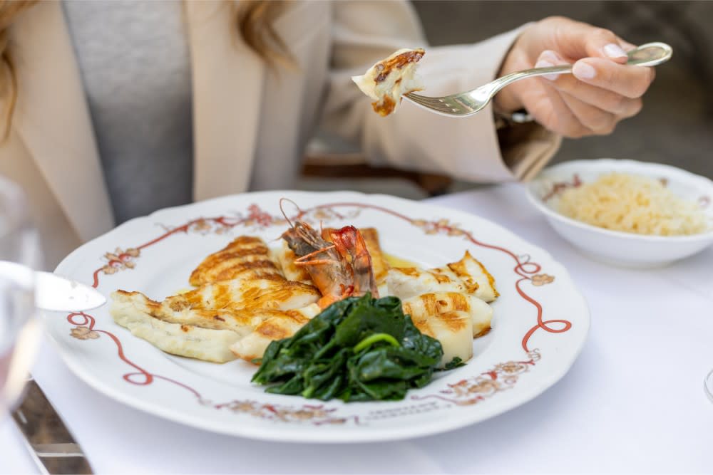 Cantinetta Antinori Fischgericht