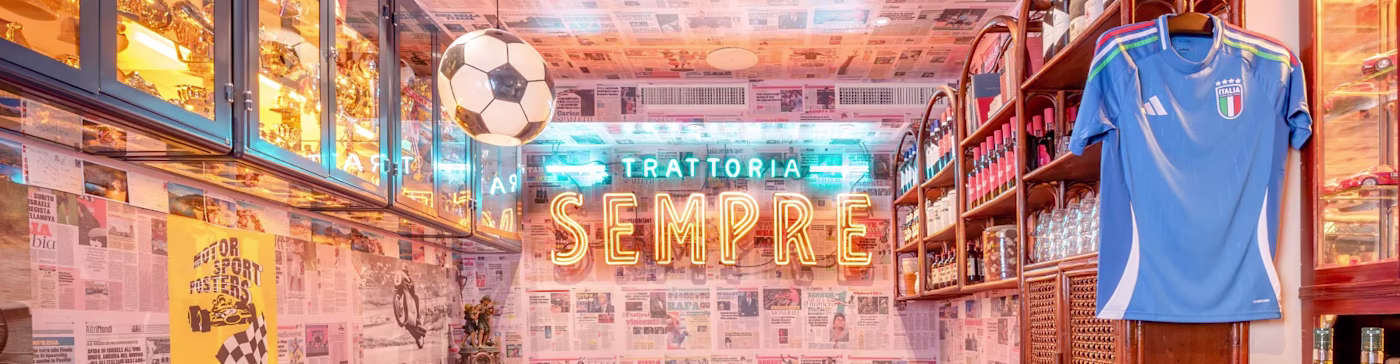 Trattoria Sempre Header Bern Interieur