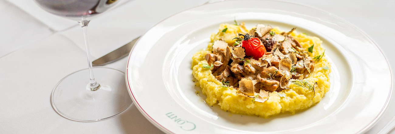 Veganes Geschnetzeltes mit Trüffel-Steinpilz-Sauce