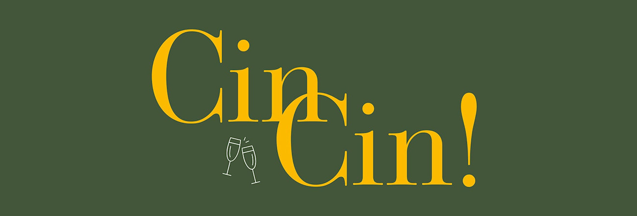 Schriftzug «Cin Cin!»