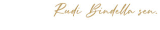Unterschrift Rudi Bindella sen.