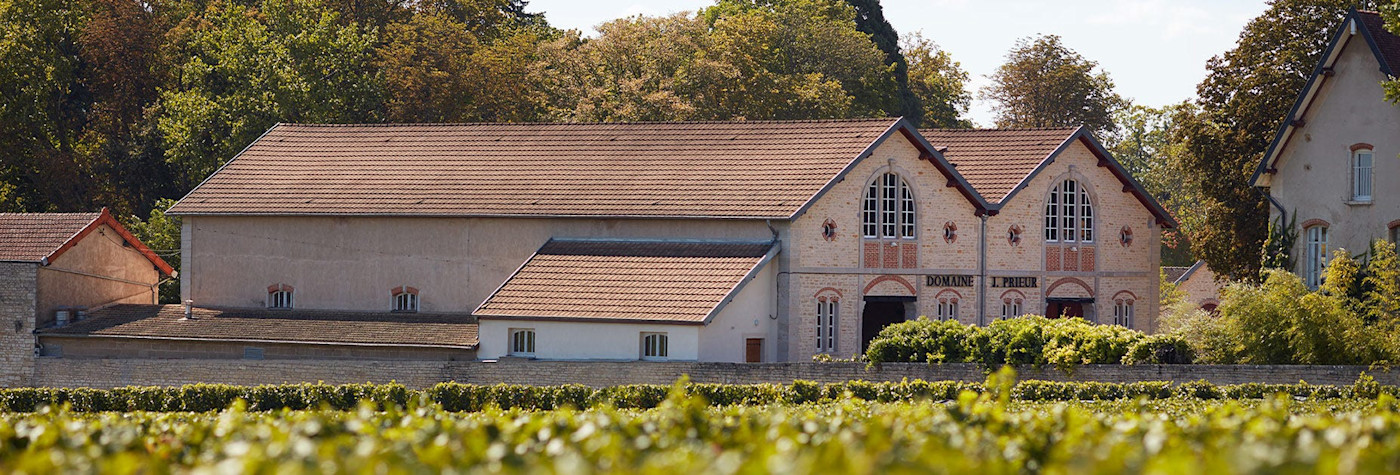 Der Hauptsitz der Domaine Jacques Prieur