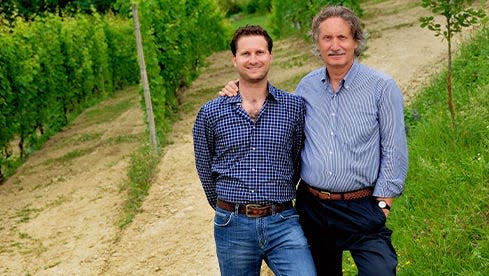 Pietro und Tino Colla, Winzer auf dem Weingut Poderi Colla