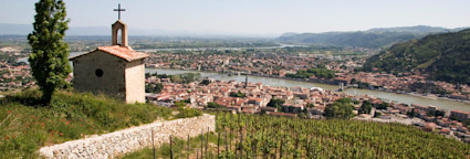 Blick über das Rhônetal