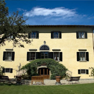 Hauptgebäude der Tenuta Tignanello im Herzen des Chianti classicos