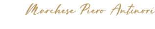 Unterschrift Marchese Piero Antinori