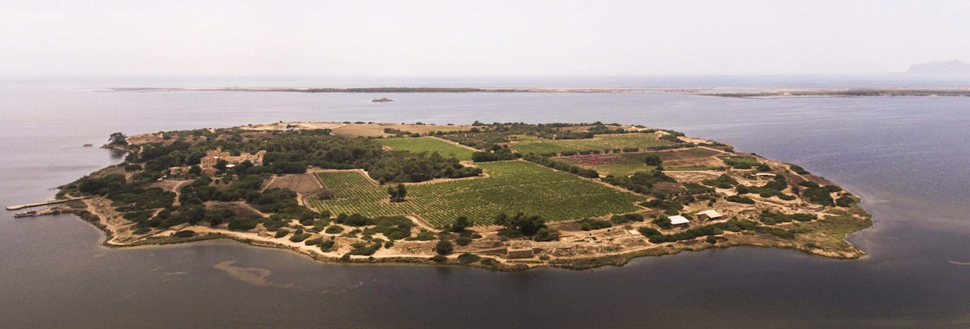Insel Mozia in Sizilien