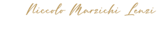 Unterschrift Niccolo Marzichi Lenzi